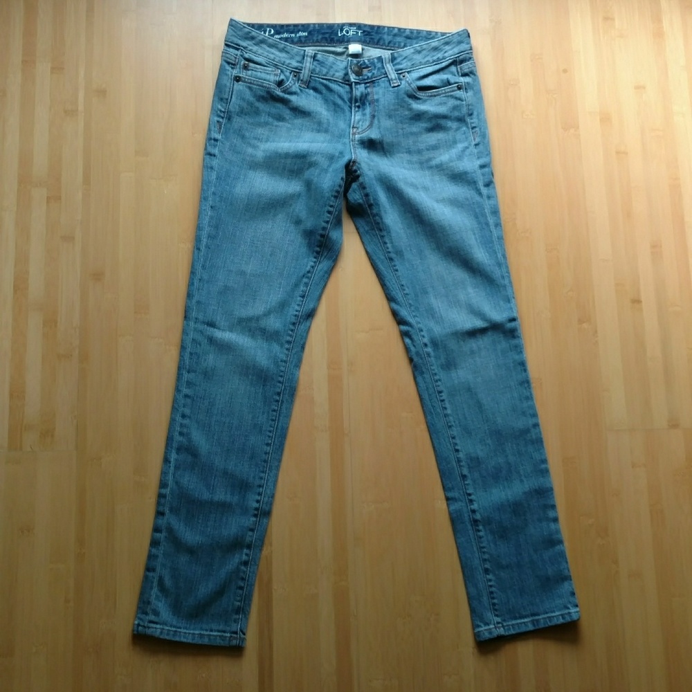 LOFT Modern Slim Skinny Jeans